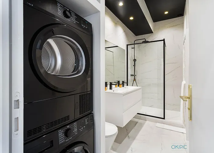 公寓 King Size Beds - Zen Monceau 巴黎