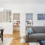 King Size Beds - Zen Monceau Appartamento Parigi
