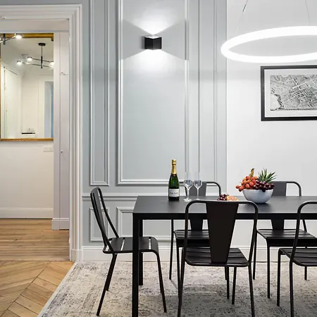 King Size Beds - Zen Monceau Appartement *