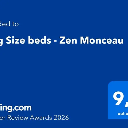King Size Beds - Zen Monceau Appartamento Parigi